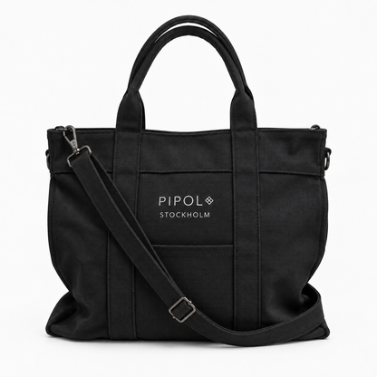 Taske Rive Canvas, Small Black