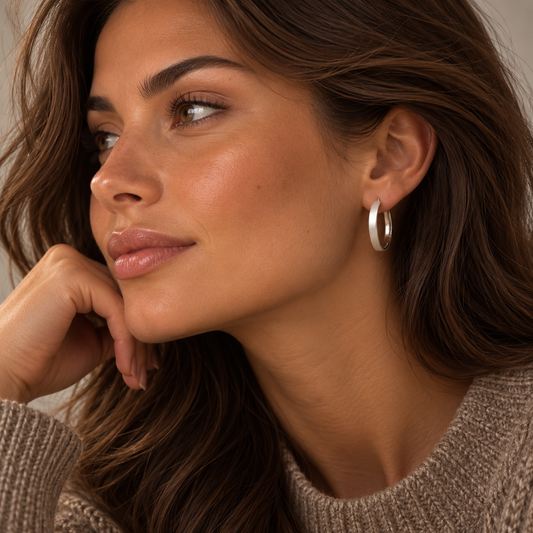 Örhängen Silver Silk