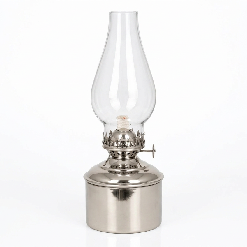 Fotogenlampa Haga, Nickel