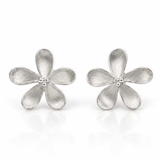 Örhängen Blossom, Silver