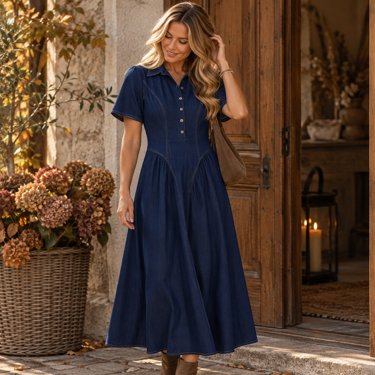 Jeansklänning Elva