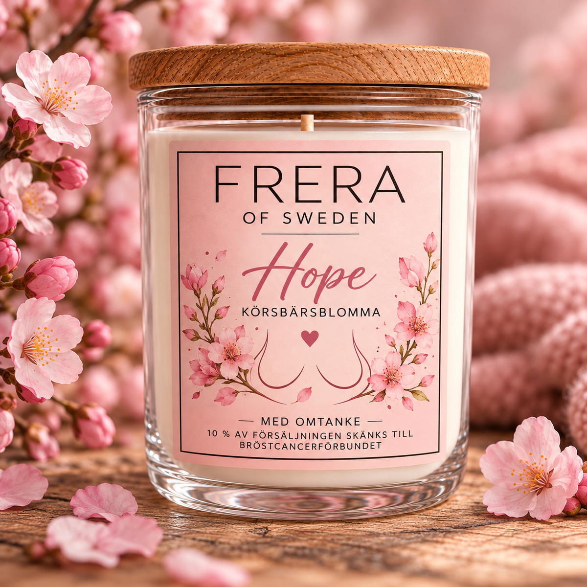Doftljus Hope – Körsbärsblomma | Tillsammans mot cancer