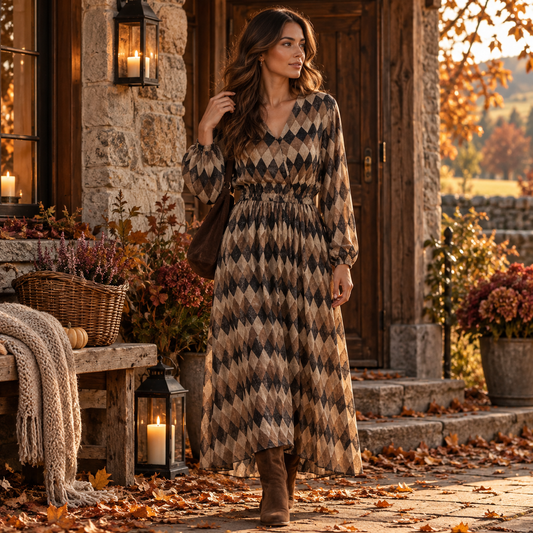 Dress Fjordvind, Copper brown