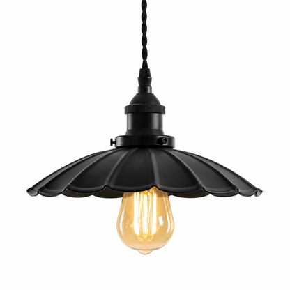 Vindueslampe Skogsstjärna 25 cm, Sort