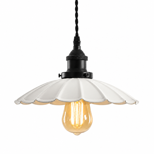 Vindueslampe Skogsstjärna 25 cm, Hvid