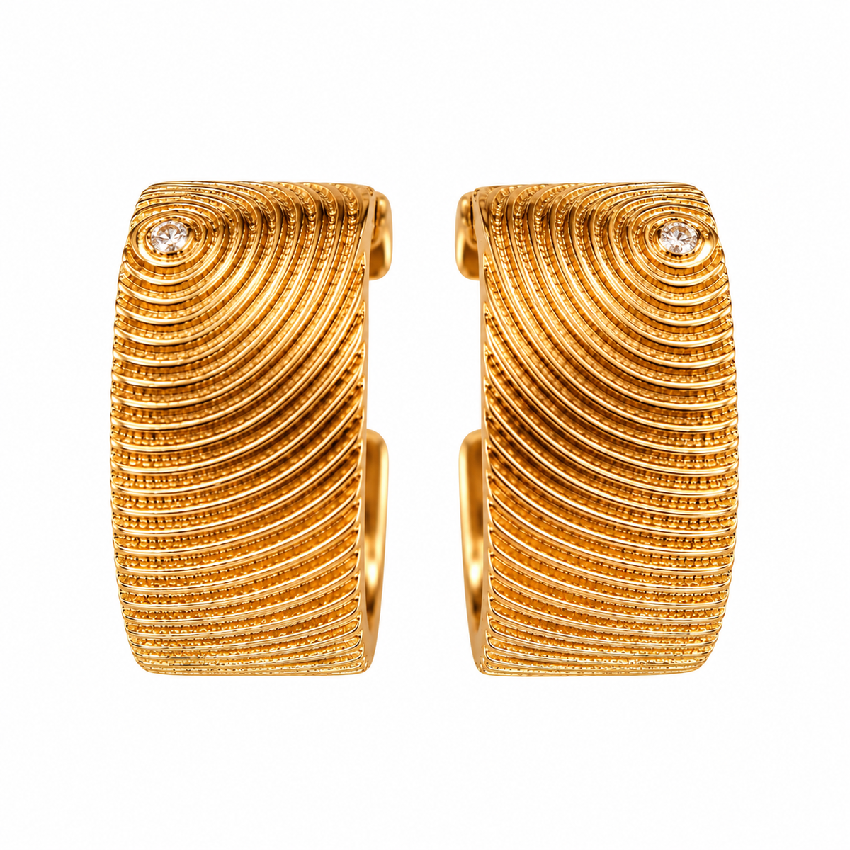 Örhängen Golden Orbit