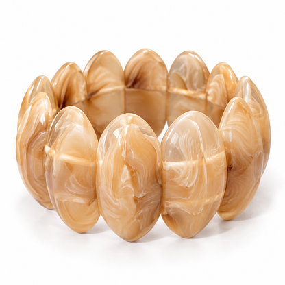 Armbånd Marble Muse, Peach Champagne