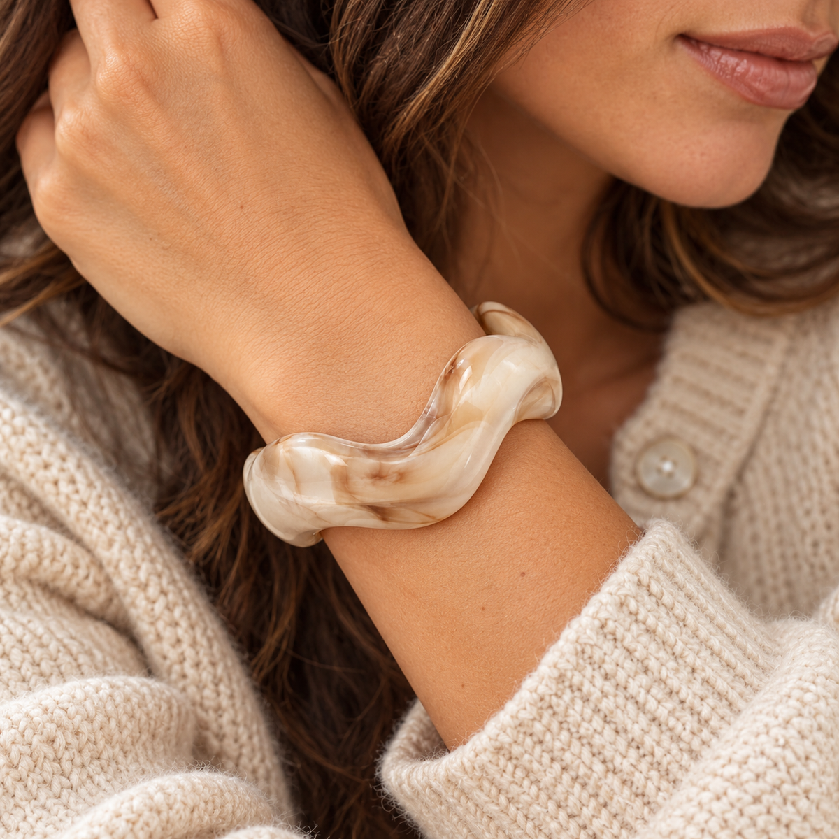 Armbånd Caramel Wave
