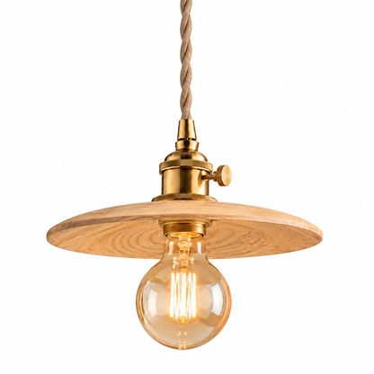 Fönsterlampa Lindebo 20cm, Natur