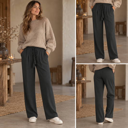 Trousers Filo, Black
