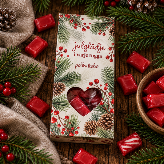 Julkolor Polka – Julglädje i varje tugga