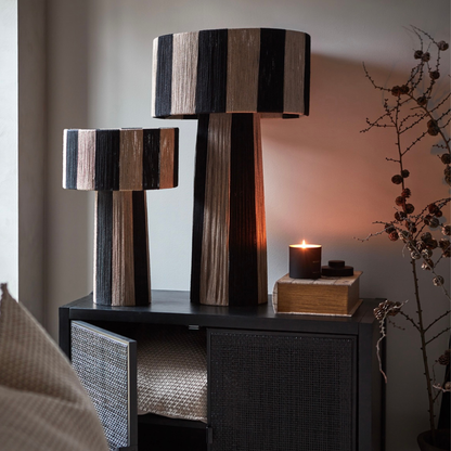 Bordslampa Jullan, Natur/svart