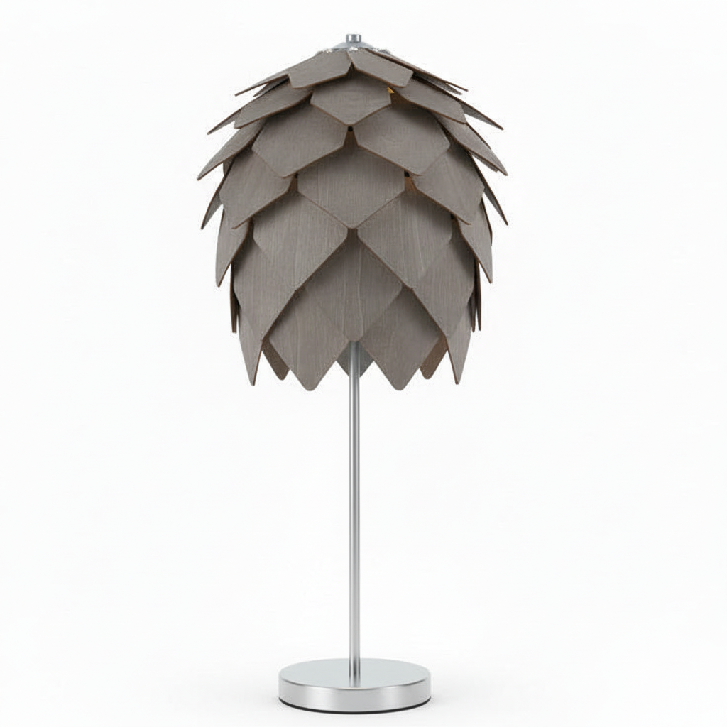 Table Lamp Skogsgläntan Tall, Grey