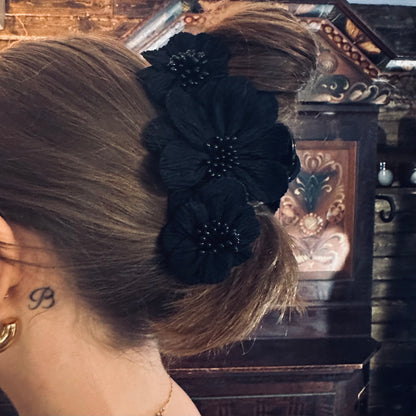 Hårklämma Carmen, Black