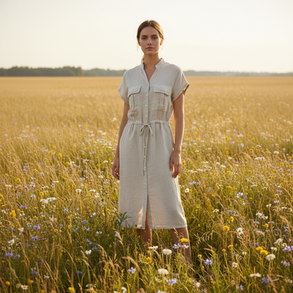 Linen dress Valeria