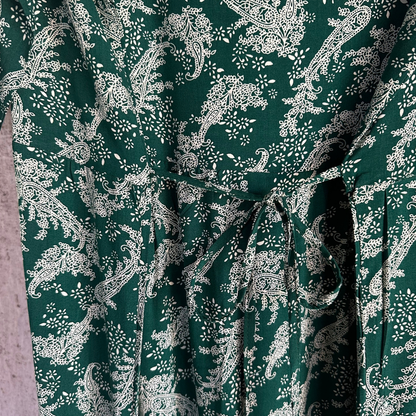 Klänning Mossgrön