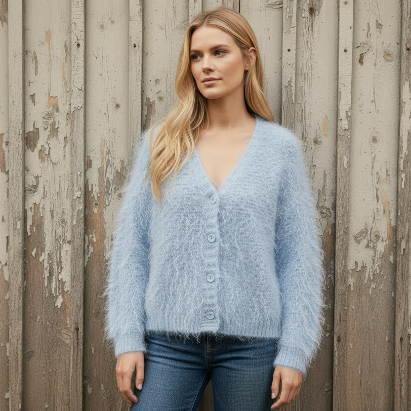 Cardigan Felice, Blå