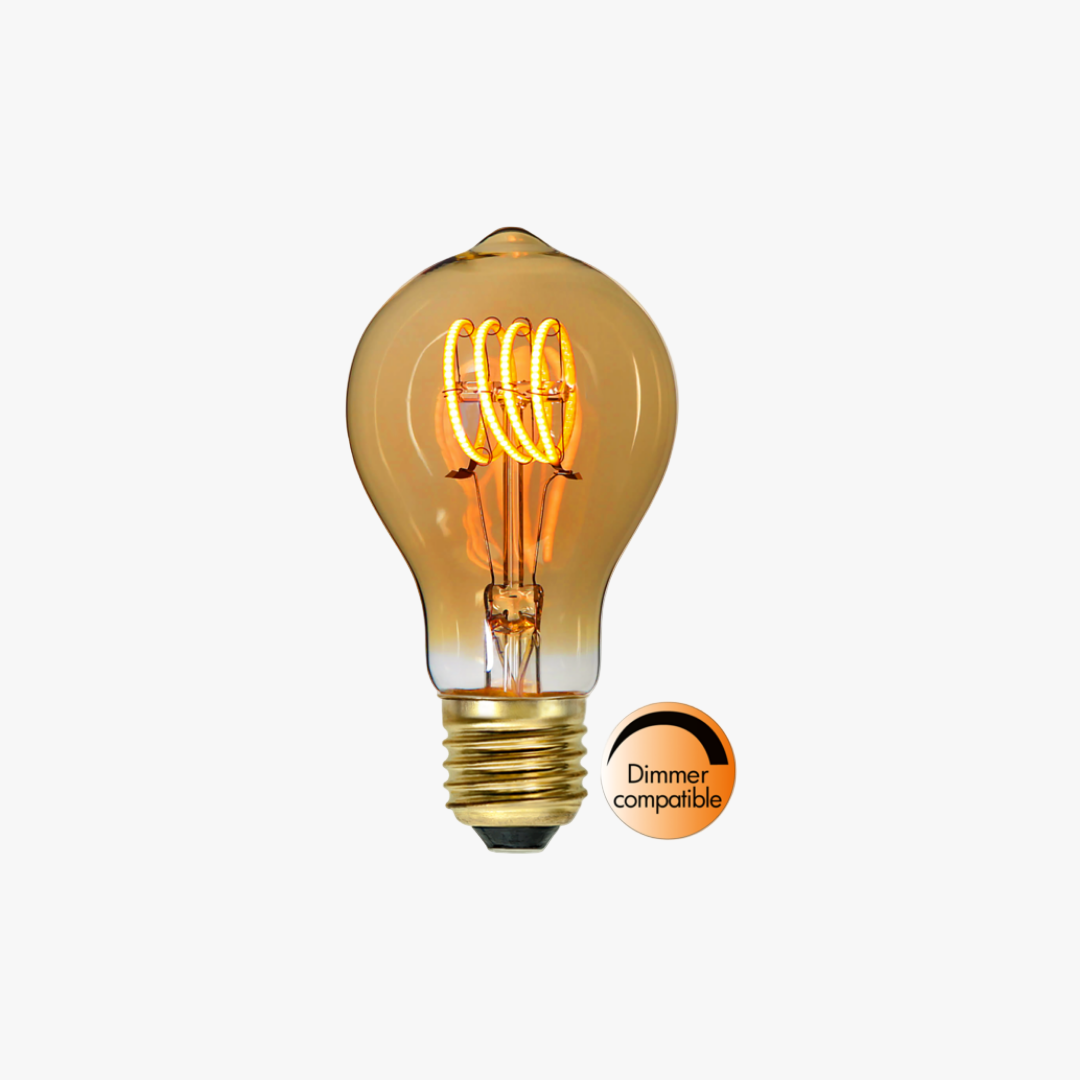LED-lampa Amber sprial