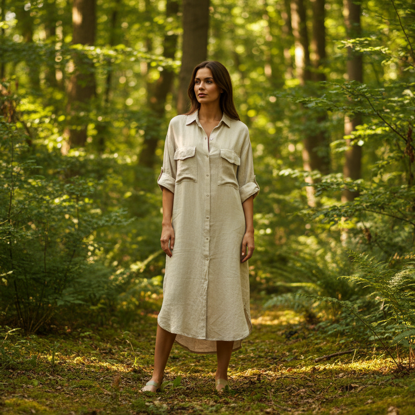 Linen dress Valeria