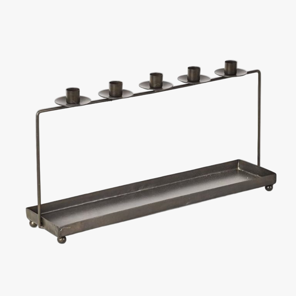 Bordsljusstake med 5 ljus