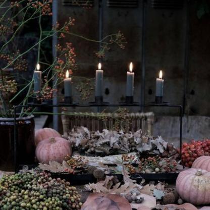 Bordsljusstake med 5 ljus