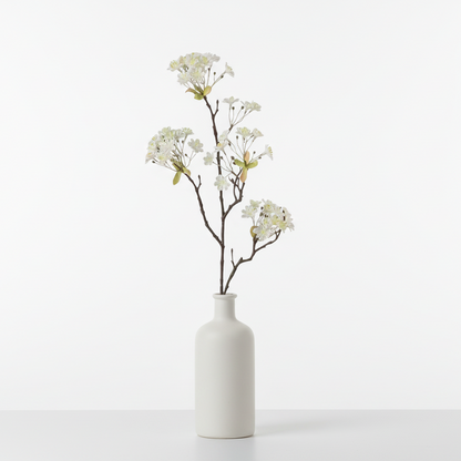 Maple flower 70cm, White