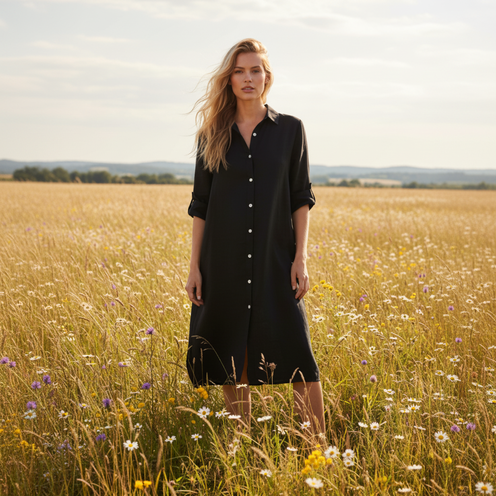 Linen dress Valeria