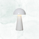 Bordslampa Vit mushroom