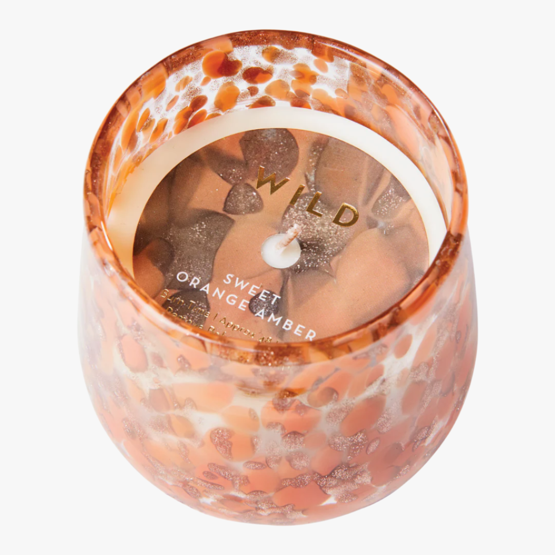 Doftljus Wild, Sweet orange & amber
