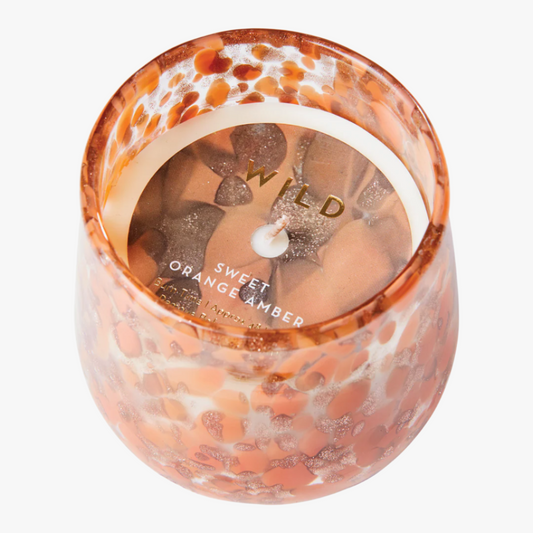 Doftljus Wild, Sweet orange & amber