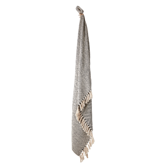 Filt Anna, Beige/Svart
