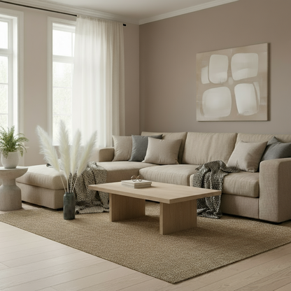 Stora Pampasgräs 110cm, Vit