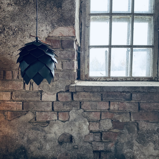 Fönster/Taklampa Skogsgläntan Svart 25cm