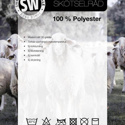 Pläd Fuskpäls Misty, Sand