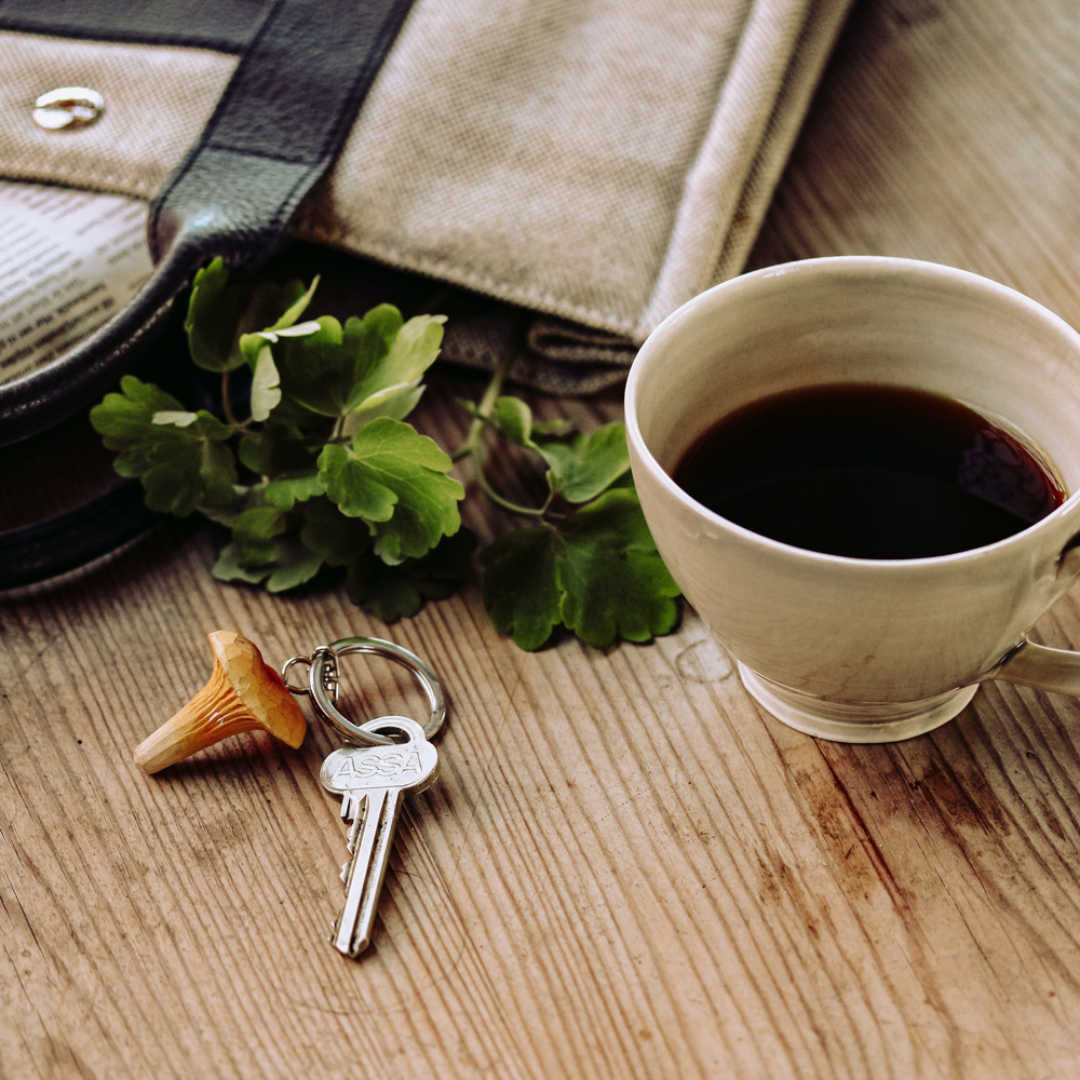 Nyckelring Kantarell