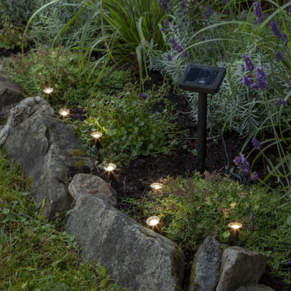 Mini spot solcells slinga