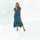 Klänning Jane, Reef Blue