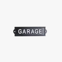 Gjutjärn skylt, Garage