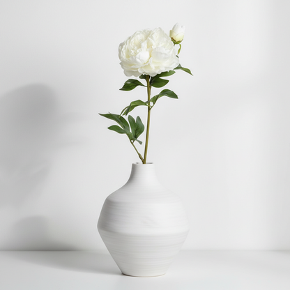 Peony 65cm, White