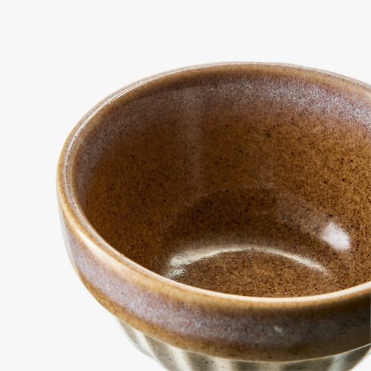 Skål COSTA, Elfenben/senapsgul