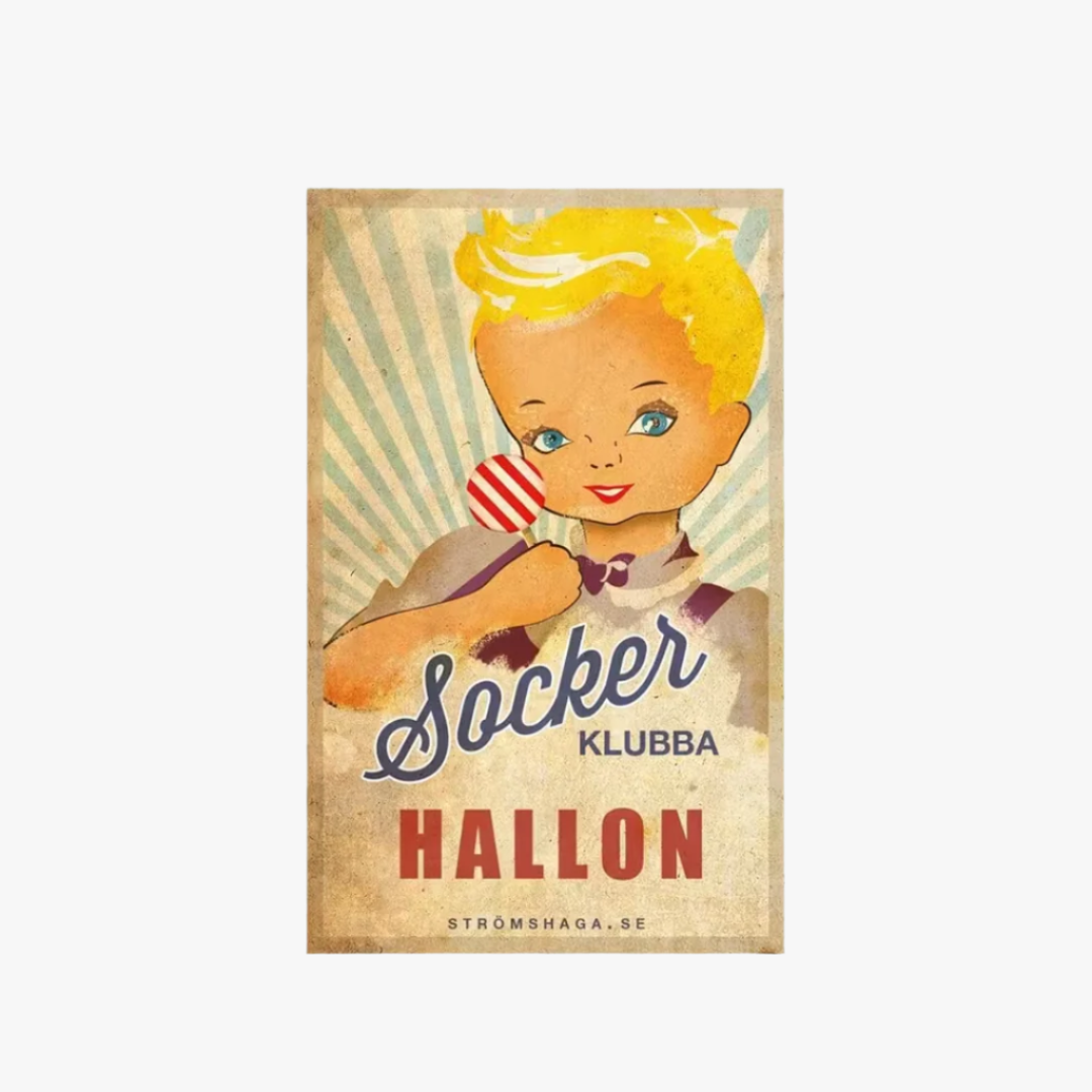 Sockerklubba Hallon