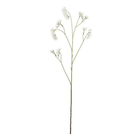 Konstgjord bomma Statice White