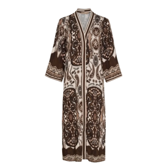 Klänning Stefania, Marrone