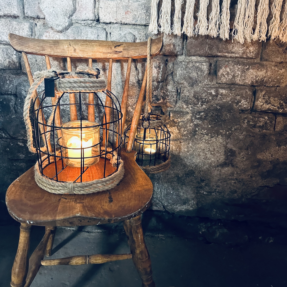 Candle lantern Stone fountain, large