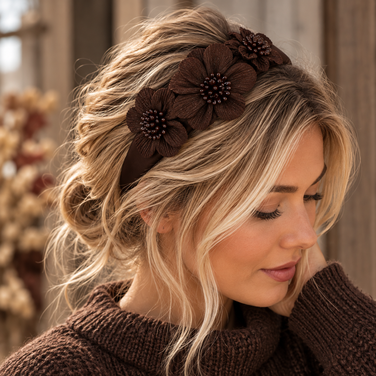 Diadem Carmen, Dark Brown