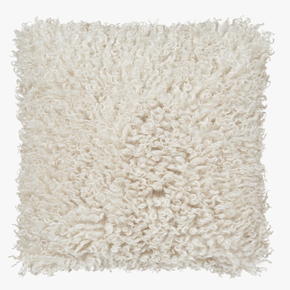 Kudde Wooly, Light Beige