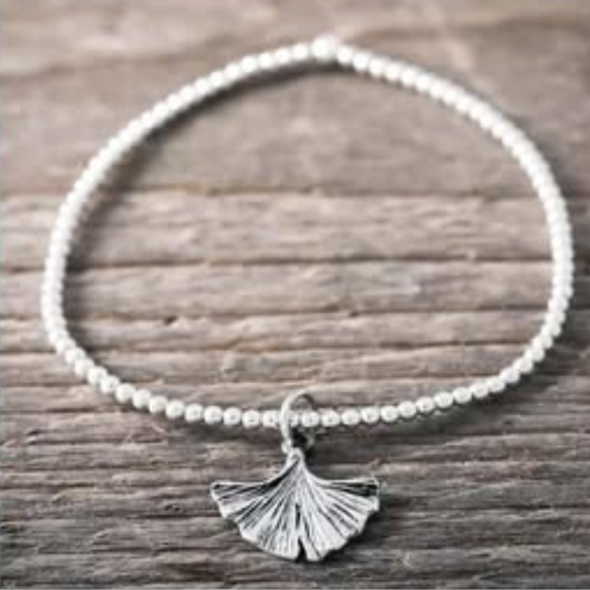 Armband Ginkgoblad