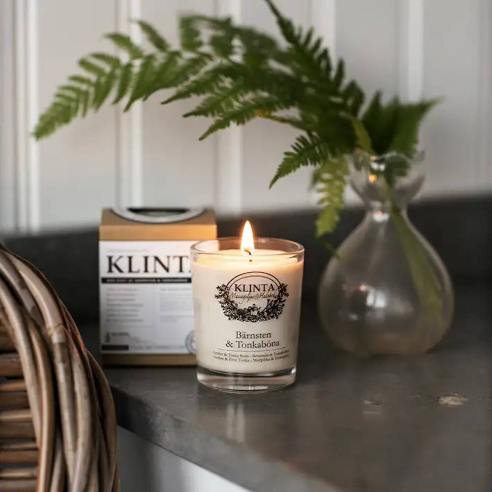 Small scent/massage candle Raspberry and Lime