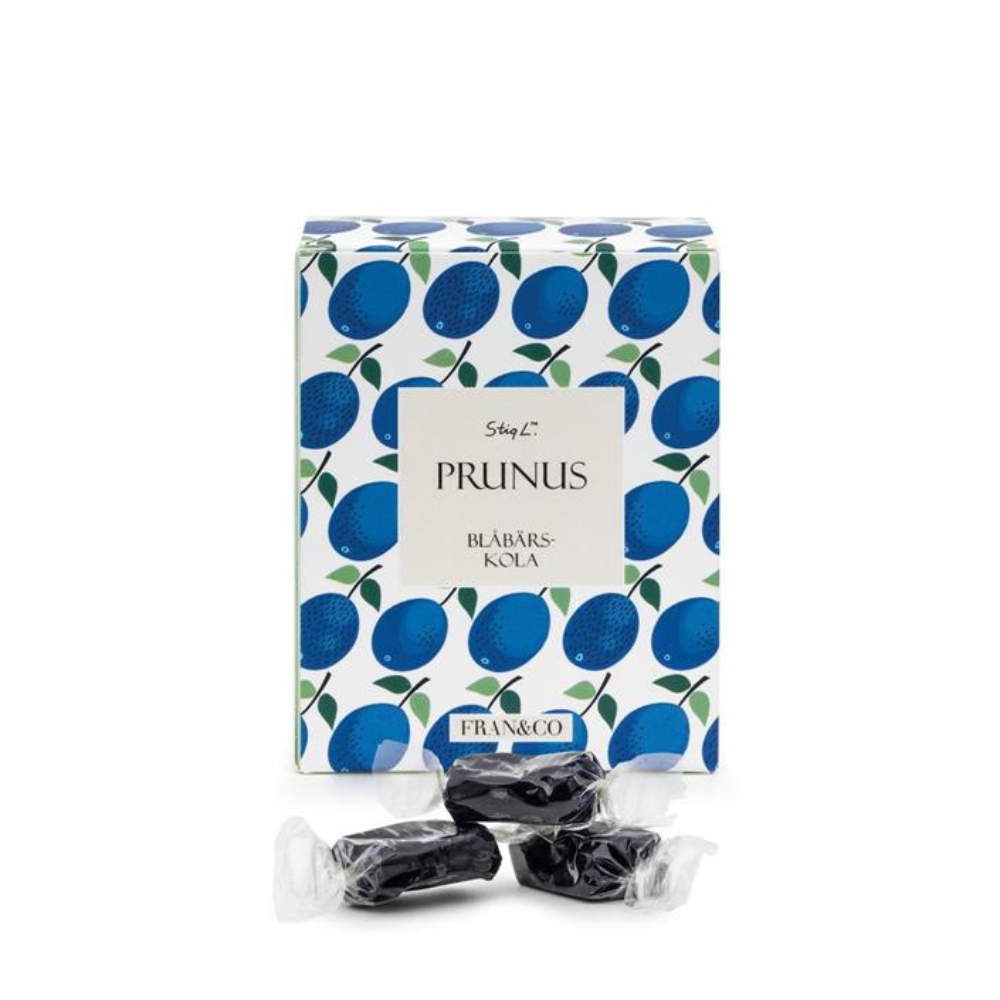 Prunus Blåbärs kola 100g