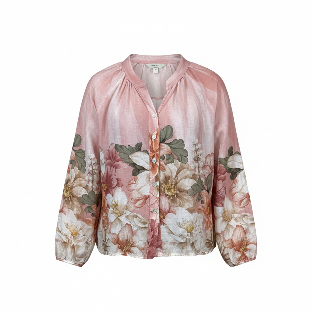 Bluse Rose, Rosa